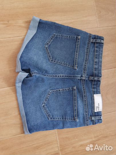 Шорты джинсовые для девочки 11-12 лет рост 152-158