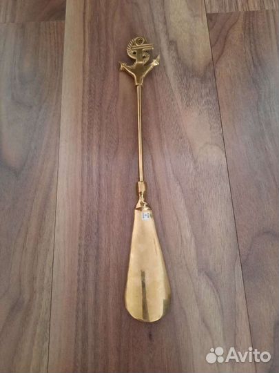 Ложка для обуви латунь Индия