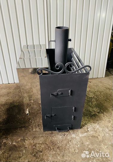 Печь для бани Сувар16 с баком