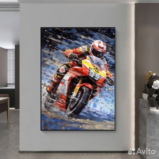 Картина маслом Спортивный адреналин
