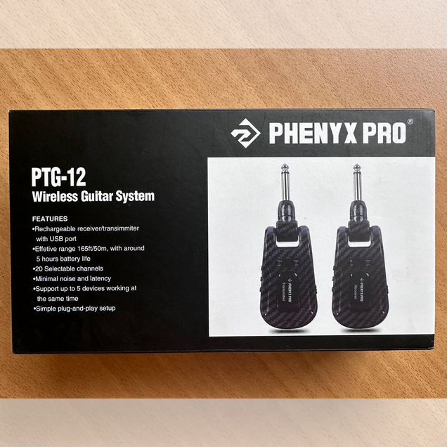 Phenyx Pro PTG-12 — радиосистема для гитары