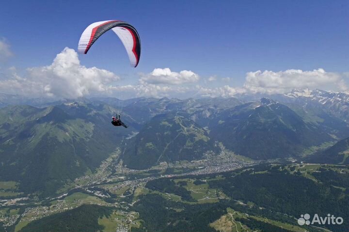 Полеты на параплане в тандеме с инструктором