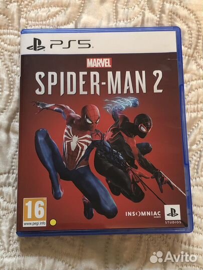 Человек паук 2 ps5 диск