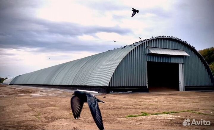 Быстровозводимый ангар под ключ