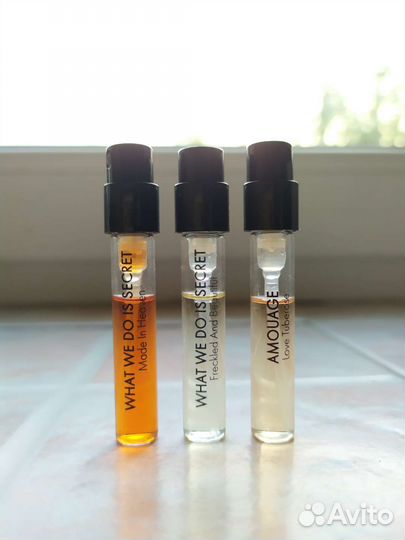 Пробники с Randewoo: What we do is secret, Amouage