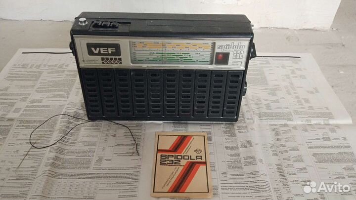 Радиоприемник Spidola VEF 232