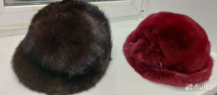 Шляпа норковая и кроликовая