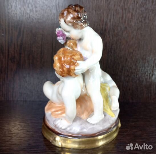 Фарфоровая статуэтка Рудольштадт Германия 1900 год