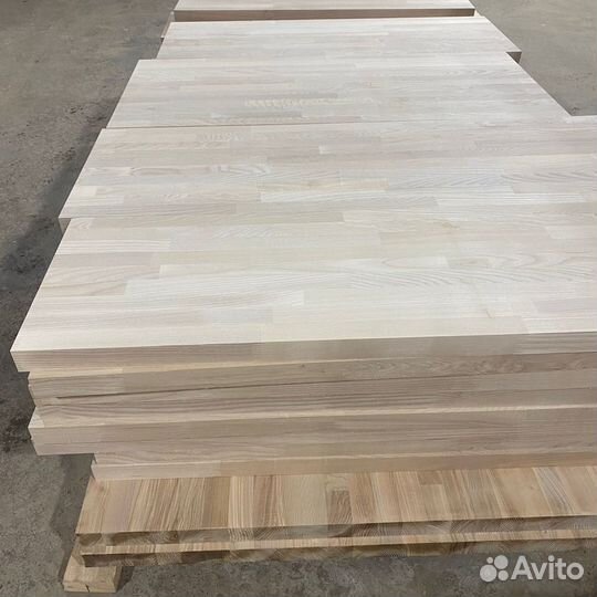 Ступени для лестницы 40*300*1000 ясень материал: