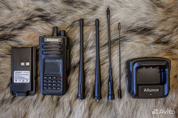 Ailunce HD1 retevis цифровая рация с комплектом
