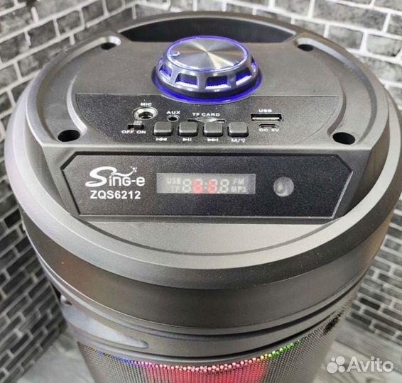 Новая Портативная колонка bluetooth караоке