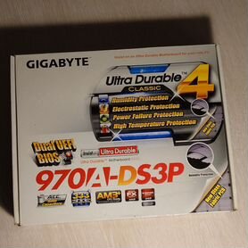 Материнская плата gigabyte GA-970A-DS3P Неисправна