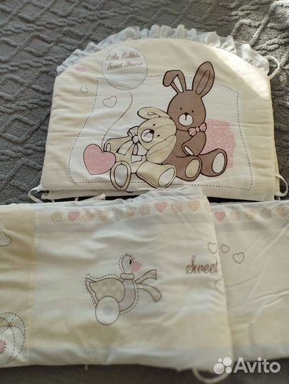 Бортики в кроватку