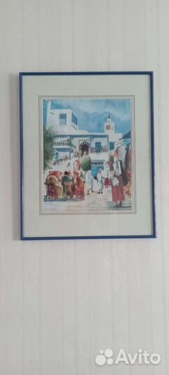 Картины в рамках со стеклом 50х40см 4шт