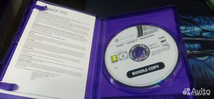 Nike+ Kinect Training xbox 360 лицензия