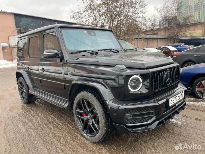 Подсветка воздухводы / салон на Mercedes G63