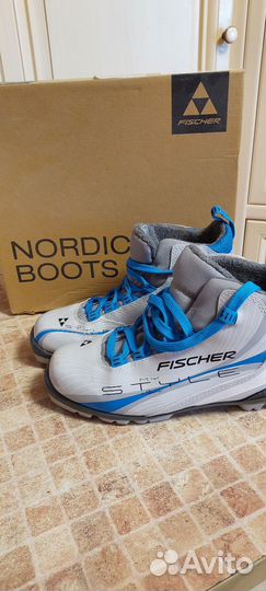 Лыжные ботинки fischer 39