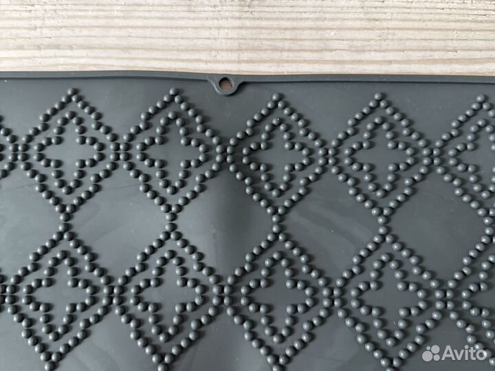 Силиконовый коврик для сушки посуды фруктов овощей