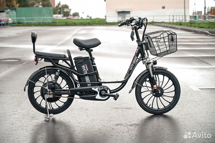 Электровелосипед white siberia camry 1500W ultra