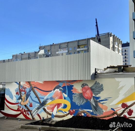 Граффити оформление художественная роспись стен