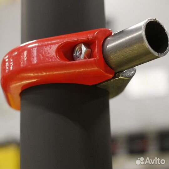 Хомут алюминиевый 89х34 RAL2008