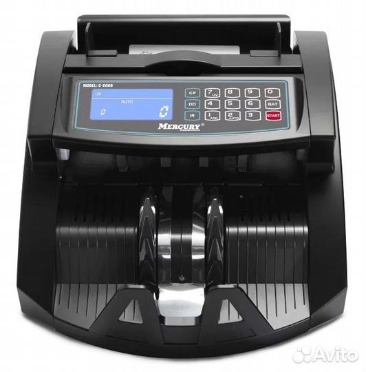 Автоматический счетчик банкнот mertech C–2000black