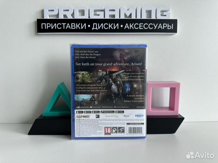 Dragons Dogma диск для Sony PS5