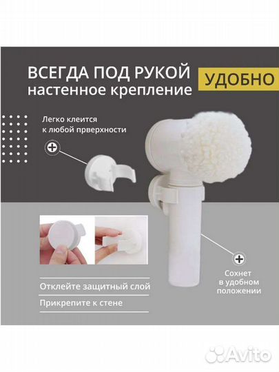 Щётка для кухни и для ванны