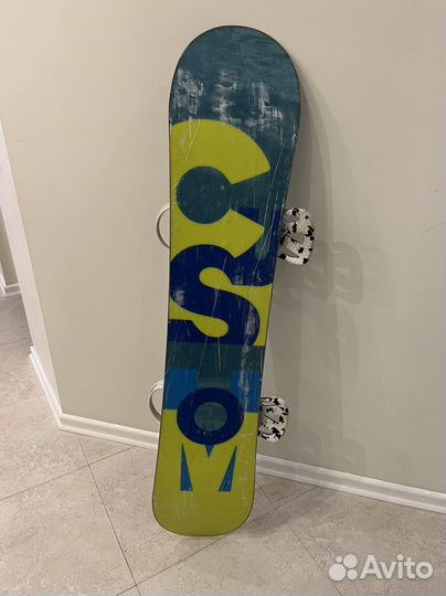 Сноуборд burton custom полный комплект