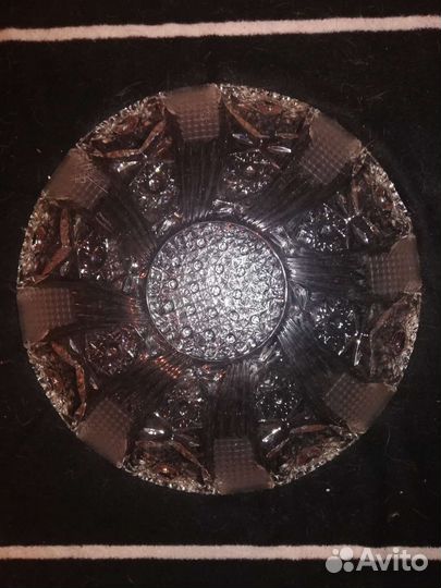 Блюдо хрустальное СССР