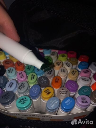 Набор маркеров Ohuhu 60 шт