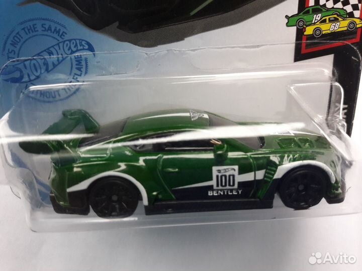 Hot Wheels Bentley Continental GT3 хот вилс бэнтли