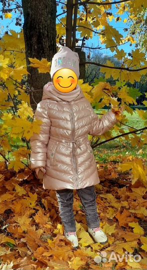 Куртка удлиненная на девочку