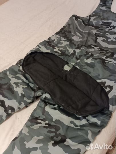 Полукомбинезон утепленный камуфлированный