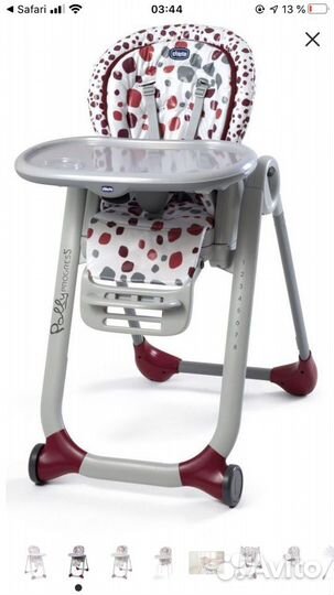 Стул для кормления Chicco Polly Progres5