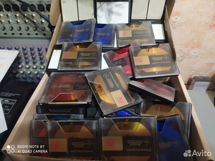 Мини-диски md sony 40 шт