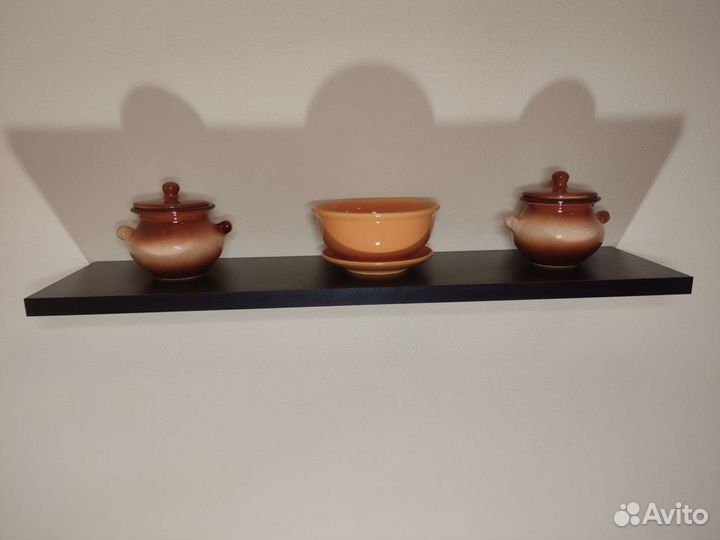 Полка настенная венге