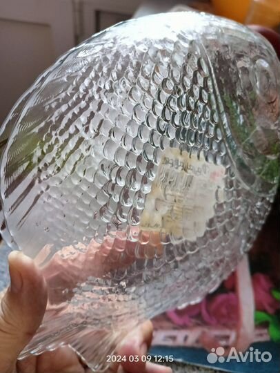 Тарелки стеклянные 