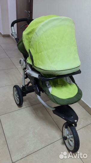Коляска Peg Perego Gt3 зеленая