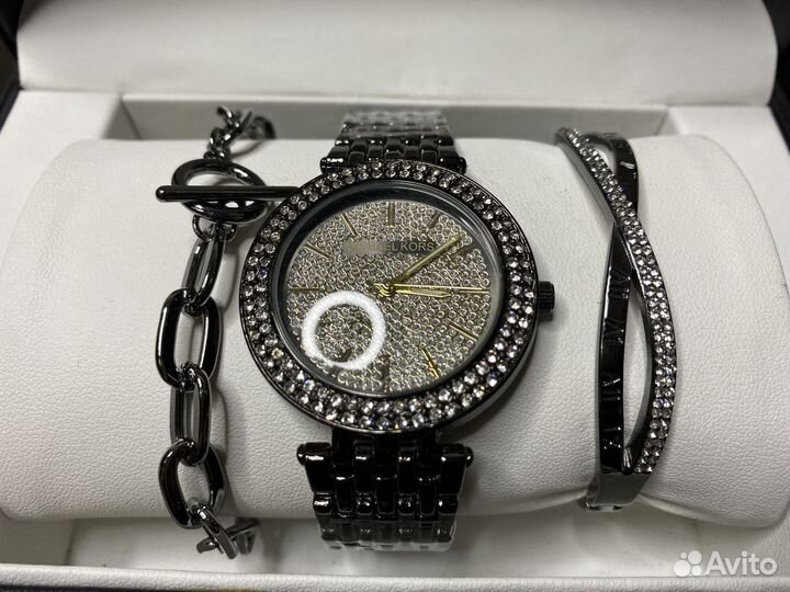 Michael Kors подарочный набор / Часы + браслеты