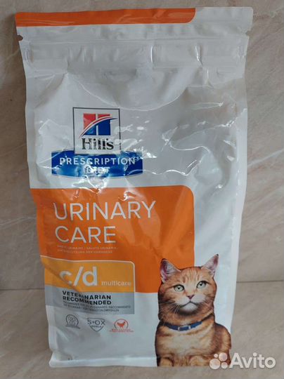 Корм для кошек hill's c/d 1.5 кг