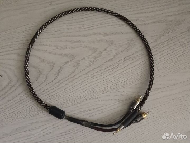 Jack 2.5 rca балансный кабель