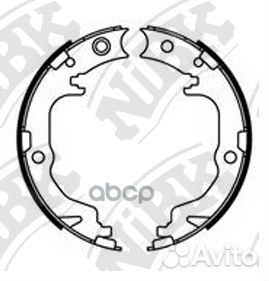 Колодки стояночного FN23001 NiBK