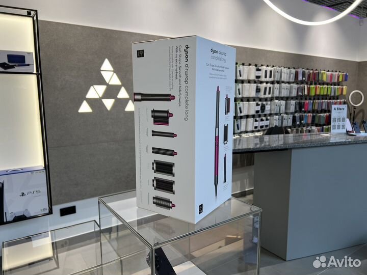 Стайлер Dyson Airwrap Complete Long Fuchsia/Nickel