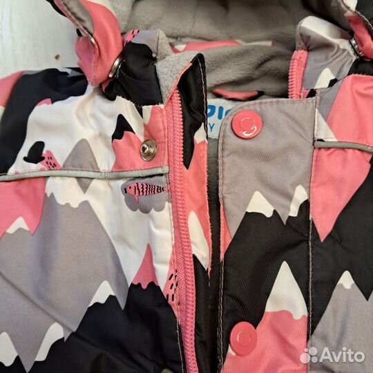 Зимний комбинезон для девочки 86
