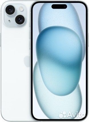 Смартфон Apple iPhone 15 256Gb Blue (1 sim + eSIM)