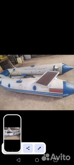 Лодка пвх с мотором бу