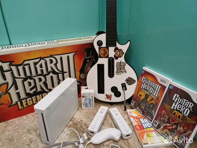 Nintendo Wii+Guitar Hero купить в Электростали | Электроника | Авито