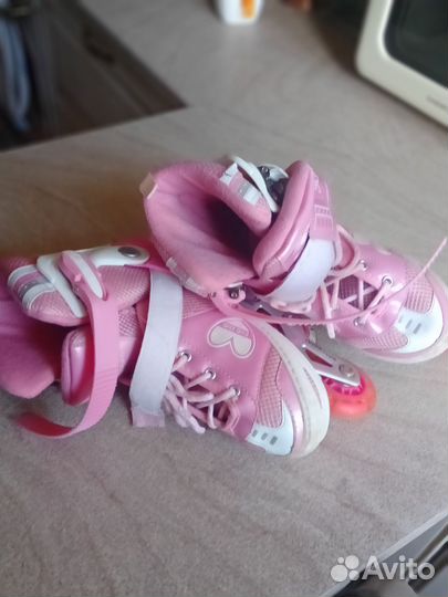 Роликовые коньки детские раздвижные