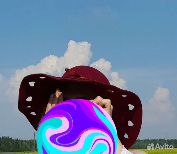 Шляпа фетровая женская